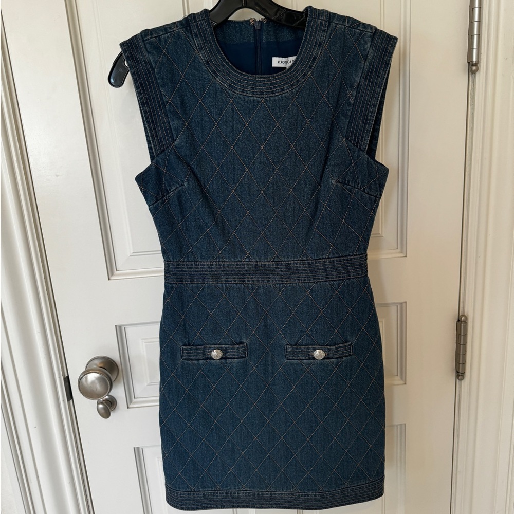 Veronica beard blue dress